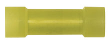Load image into Gallery viewer, PAC CONBCY 10-12 AWG Yellow Nylon Butt Connectors Value Pack 100 Count