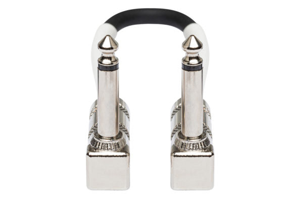 Hosa CPE-118 Guitar Patch Cable - 1/4-inch TS Male to Right Angle 1/4-inch TS Male - 18 inch