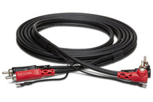 Charger l'image dans la galerie, Hosa CRA-201PB Stereo Interconnect Dual RCA to Dual Piggyback RCA Cable - 3.3 foot