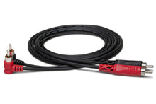 Load image into Gallery viewer, Hosa CRA-202AU Stereo Interconnect Dual RCA Cable - 6.6 foot