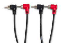 Load image into Gallery viewer, Hosa CRA-202R Stereo Interconnect Dual RCA to Dual Right Angle RCA Cable - 6.6 foot
