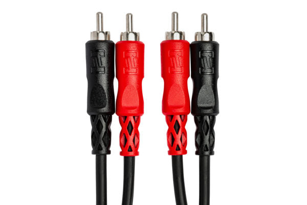 Hosa CRA-203 Stereo Interconnect Dual RCA Cable - 9.9 foot