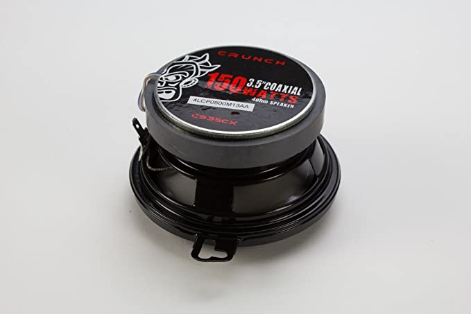 Crunch Ground Pounder CS35CX300W Peak (150W RMS) 3.5” CS Series 2-Way Coaxial Car Speaker