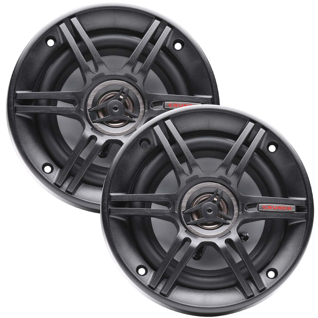 Crunch CS65CXS 600W Peak (300W RMS) 6.5" CS Series 2-Way Coaxial Car Speakers