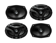 Charger l&#39;image dans la galerie, 2 Pair JVC CS-DF6920 800W Peak (60W RMS) 6&quot;x9&quot; DF Series 2-Way Coaxial Car Speakers