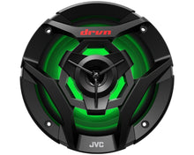 Charger l&#39;image dans la galerie, JVC CS-DR620MBL 6.5inch 2-Way Coaxial Speakers featuring 21-color LED Illumination / Water Resistant (IPX5) / UV Resistant Woofers / Peak Power 260W / RMS Power 75W