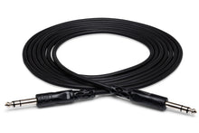 Load image into Gallery viewer, Hosa CSS-115 Balanced Interconnect Cable - 1/4-inch TRS Male to 1/4-inch TRS Male - 15 foot