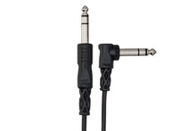 Load image into Gallery viewer, Hosa CSS-110RR Balanced Interconnect Cable - Right Angle 1/4-inch TRS Male to Right Angle 1/4-inch TRS Male - 10 foot