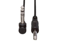 Load image into Gallery viewer, Hosa CSS-105R Balanced Interconnect Cable - 1/4-inch TRS Male to Right Angle 1/4-inch TRS Male - 5 foot