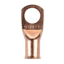Load image into Gallery viewer, Install Bay CUR1012 Copper Uninsulated Ring Terminal 1/0 Gauge 1/2" 5/PK