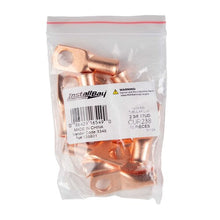 Charger l'image dans la galerie, Install Bay CUR238 Copper Uninsulated Ring Terminal 2 Gauge 3/8" 10/PK