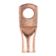 Load image into Gallery viewer, Install Bay CUR2516 Copper Uninsulated Ring Terminal 2 Gauge 5/16 Inch 10 Pack
