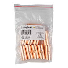 Charger l'image dans la galerie, Install Bay CUR2 Copper Uninsulated Butt Connector 2 Gauge Package of 10