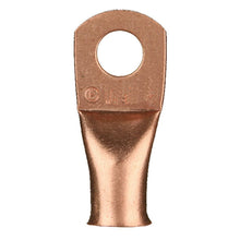 Load image into Gallery viewer, Install Bay CUR414 Copper Uninsulated Ring Terminal 4 Gauge 1/4 inch
