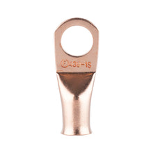 Load image into Gallery viewer, Install Bay CUR438 Copper Uninsulated Ring Terminal 4 Gauge 3/8 inch
