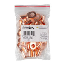 Charger l'image dans la galerie, Install Bay CUR6516 Copper Uninsulated Ring Terminal 6 Gauge 5/16 inch