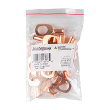 Charger l'image dans la galerie, Install Bay CUR812 Copper Uninsulated Ring Terminal 8 Gauge 1/2 inch