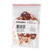 Charger l'image dans la galerie, Install Bay CUR8516 Copper Uninsulated Ring Terminal 8 Gauge 5/16 inch