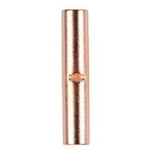 Load image into Gallery viewer, Install Bay CUR8 Copper Uninsulated Butt Connector 8 Gauge Package of 25