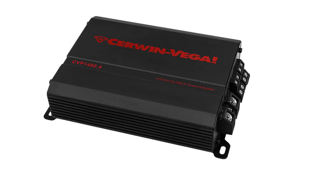 Cerwin Vega CVP1400.4 CVP Performance 1400W 4-CH Small Chassis Amplifier