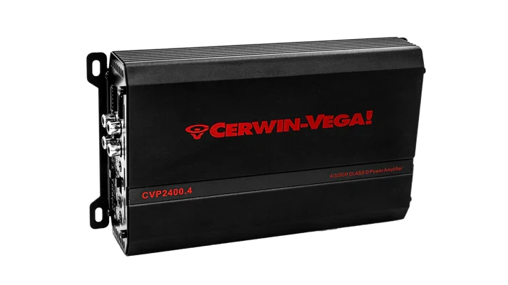 Cerwin Vega CVP2400.4 CVP PERFORMANCE 1400W MAX 4-CH SMALL CHASSIS AMPLIFIER