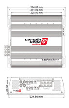 Charger l'image dans la galerie, Cerwin Vega CVPRO2K4 CVPRO Series 4-Channel Full Range Class D Amplifier 2000W