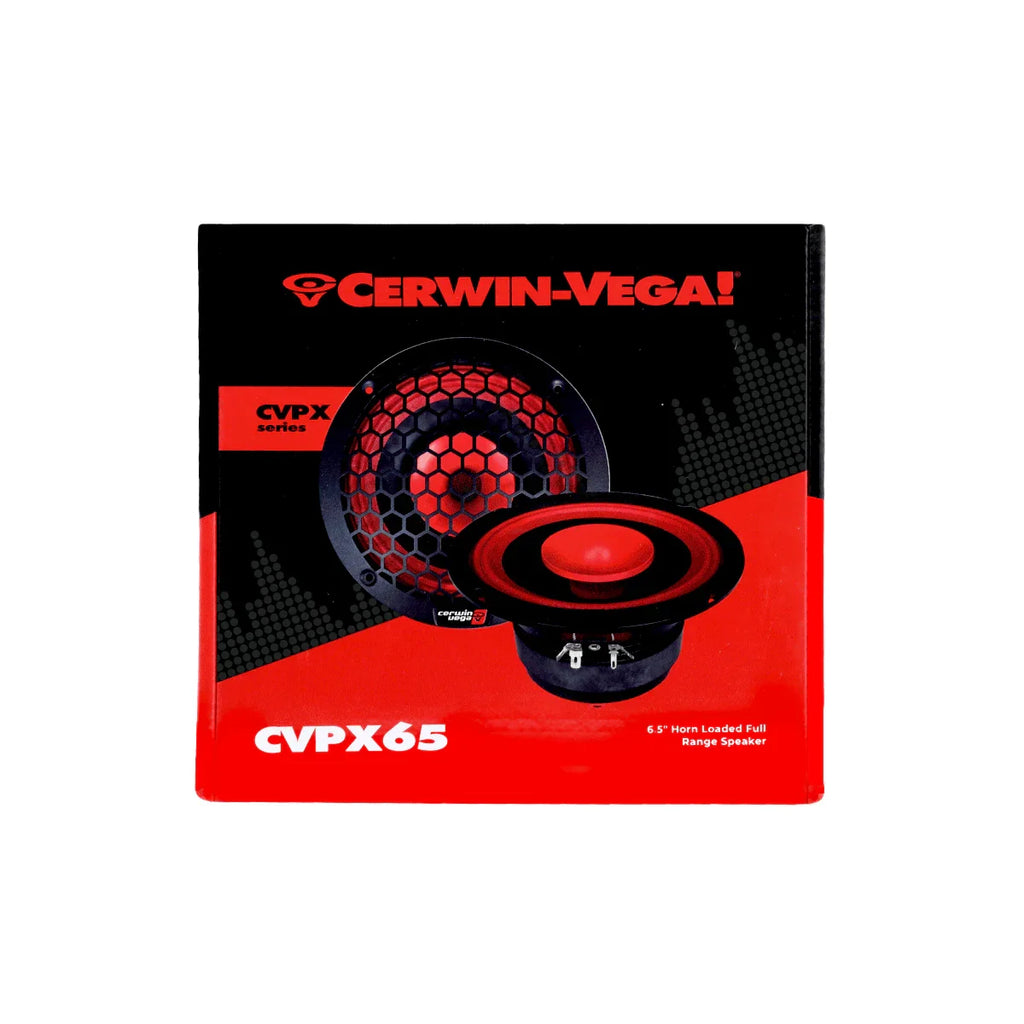 Cerwin Vega CVPX65 CVPX Series 6.5" 2-Way Full Range Speaker w/Horn Tweeter