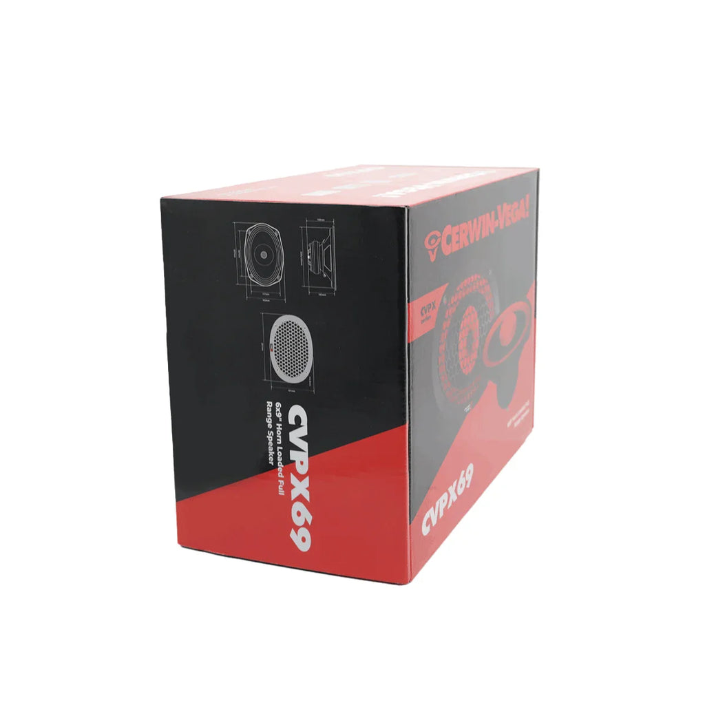 Cerwin Vega CVPX69 CVPX Series 6"x9" 2-Way Full Range Speaker w/Horn Tweeter