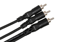 Charger l'image dans la galerie, Hosa CYA-103 Y Cable - RCA Male to Dual RCA Male - 3 foot
