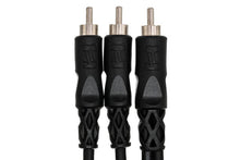 Charger l'image dans la galerie, Hosa CYA-103 Y Cable - RCA Male to Dual RCA Male - 3 foot