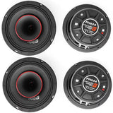 2 Pair Cerwin Vega PH654 600W 6.5
