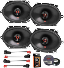 Charger l&#39;image dans la galerie, 2 Pair JBL Club8622F 6x8&quot; 360W Front &amp; Rear Speakers + Harness Fit 2005-07 Ford F250/350/450/550