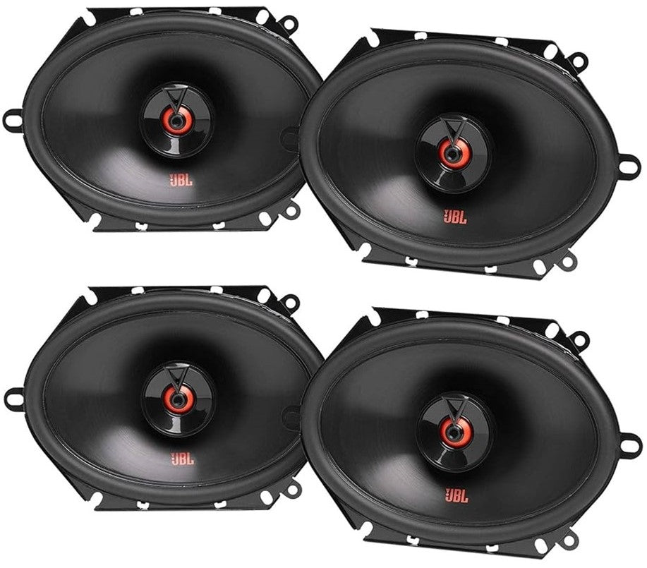 2 Pair JBL Club 8622F 360W 6x8" Club Series 2-way Coaxial Speakers