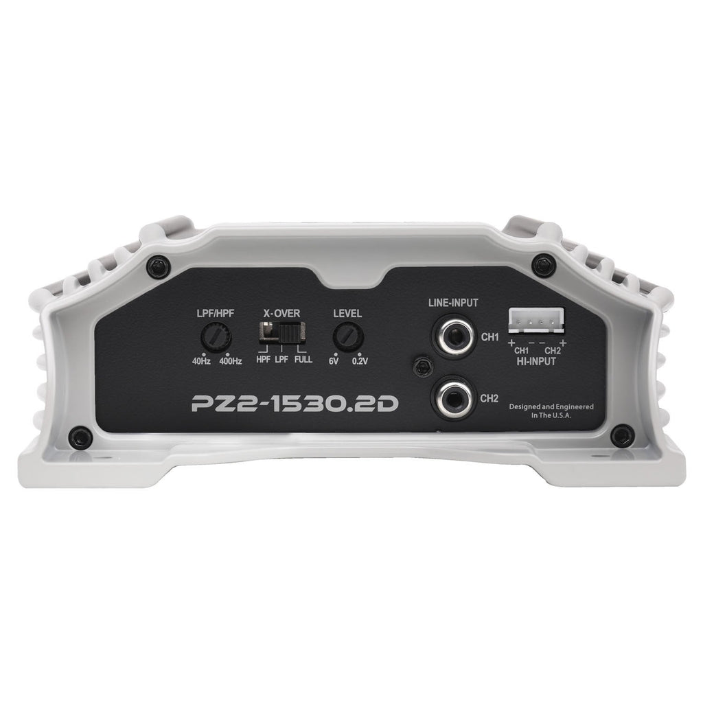 Crunch PZ2-1530.2D 1500 Watt Amplifier 2-Channel Car Audio Amplifier