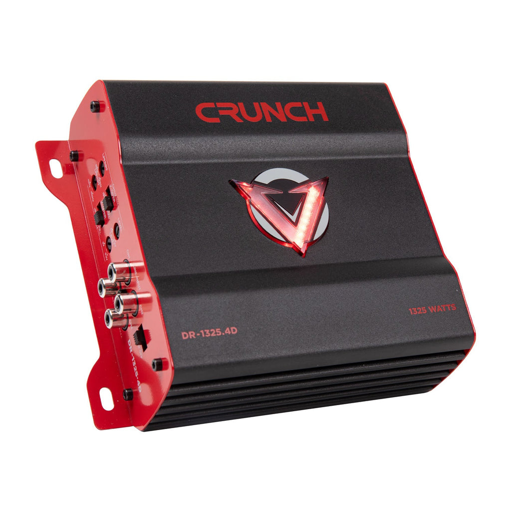 Crunch DR-1325.4D V-DRIVE 1325 Watt Four Channel Amplifier