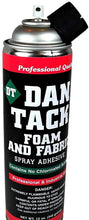 Load image into Gallery viewer, 2 Dan Tack 2012 12 oz professional quality foam &amp; fabric spray glue adhesive Can