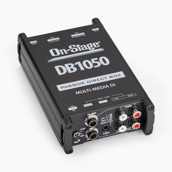On-Stage DB1050 Passive Multimedia DI Box