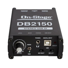 Charger l'image dans la galerie, On-Stage DB2150 Passive USB DI Box