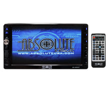 Load image into Gallery viewer, Absolute USA DD-4000AT 7-Inch Double Din Multimedia DVD Player