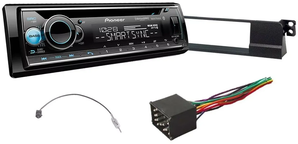 Pioneer DEH-S6220BS 1-DIN In-Dash CD/DM Bluetooth & Kit Fit 1999-2000 3 Series BMW