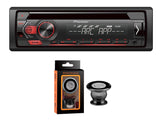 Pioneer DEH-S1200UB Single 1 DIN CD MP3 Player & magnetic phone holder