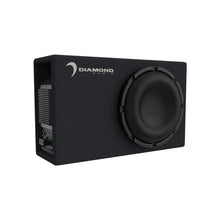 Load image into Gallery viewer, Diamond Audio DESMB8A 8" 2 Ohm 250W RMS Power Handling Active Subwoofer Enclosure