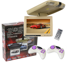 Charger l'image dans la galerie, Absolute DFL1250IRC Cream 12.1" DVD Flip Down TFT LCD Monitor