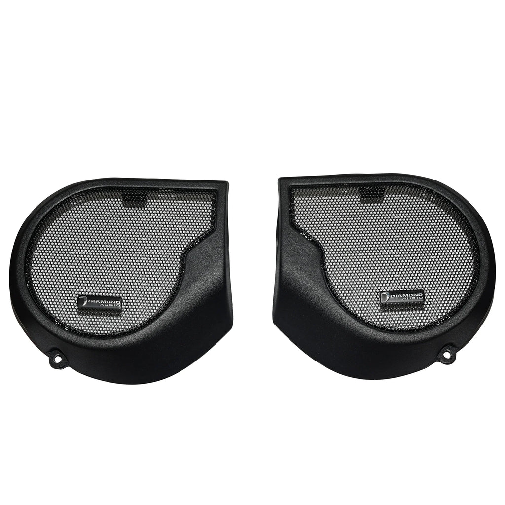 Diamond Audio DHDSG24 2024+ Street Glide/Ultra Bat Wing Fairing Speaker Grills (Pair)