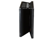 Load image into Gallery viewer, MR DJ DJ Booth Table with 8FT Lighting Truss System Foldable Black Scrim