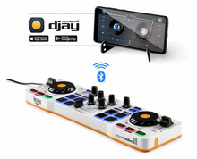 Charger l&#39;image dans la galerie, Hercules DJControl Mix Bluetooth Wireless Controller for Smartphones