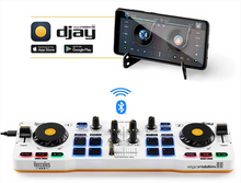 Charger l&#39;image dans la galerie, Hercules DJControl Mix Bluetooth Wireless Controller for Smartphones