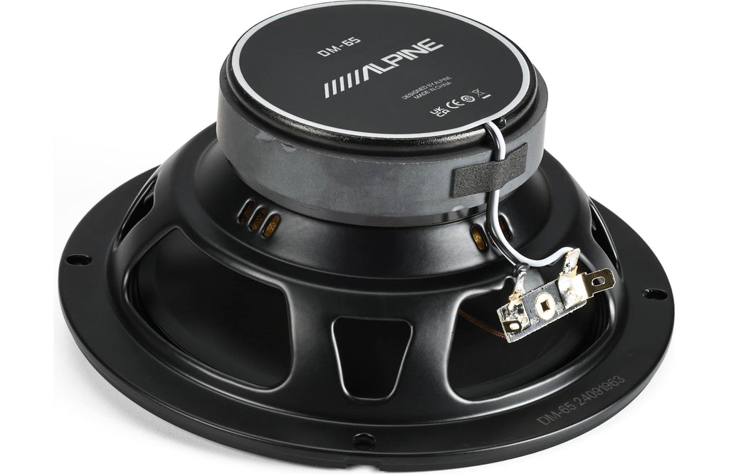 Alpine DM-65-G DM-65C-G 6.5" Component Speaker Set + DM-65-G 6-1/2" 400W  Coaxial Speakers Bundle