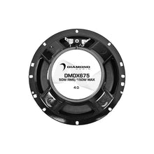 Charger l'image dans la galerie, Diamond Audio DMDX675 - DMDX SERIES 6.75" 2-WAY CONCENTRIC COAXIAL SPEAKERS