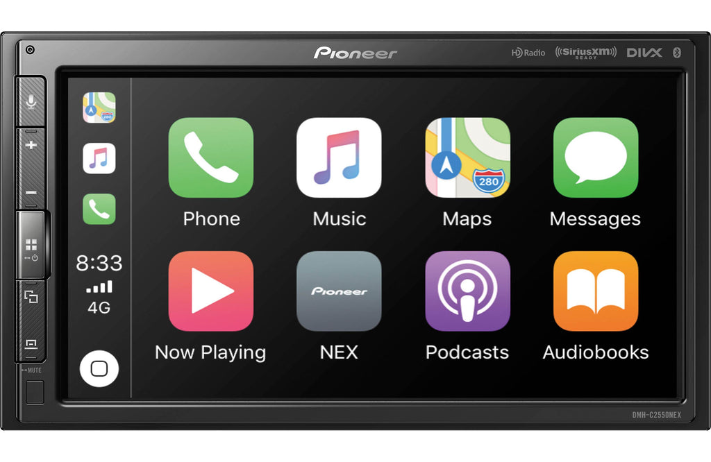 PIONEER DMH-C2550NEX Alexa Android Auto Apple CarPlay Bluetooth HD Radio SiriusXM